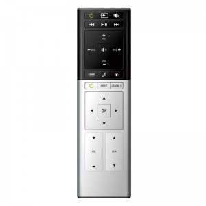 Telecomandă universală de înaltă calitate, din aluminiu, de înaltă calitate, cu telecomandă universală IR \\/ RF pentru lg TV \\/ set top box