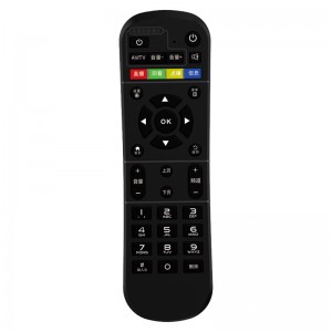 OEM din fabrică, nou design, telecomandă universală TV de control ușor de înaltă calitate pentru televizor \\/ set top box